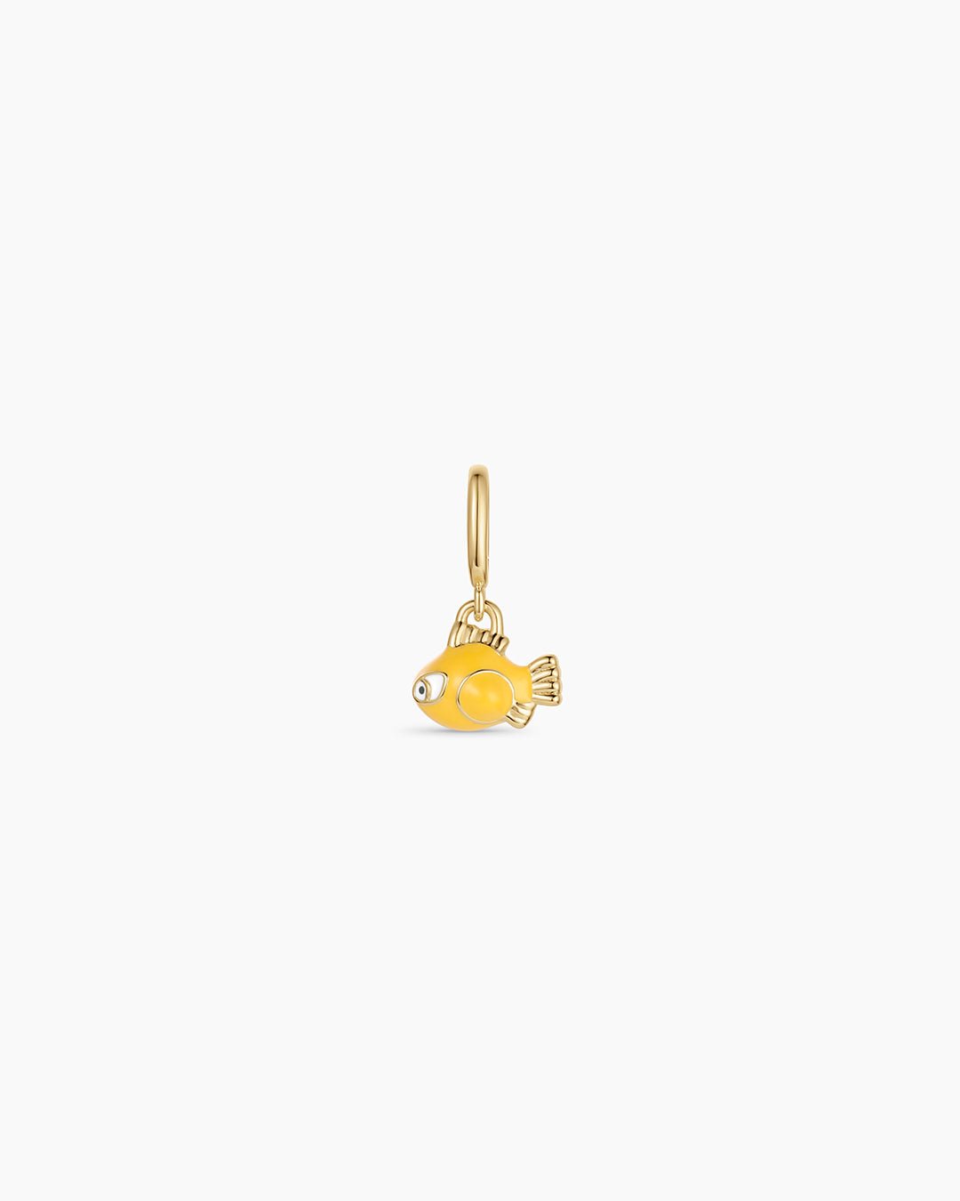 Goldfish Parker Charm || option::18k Gold Plated