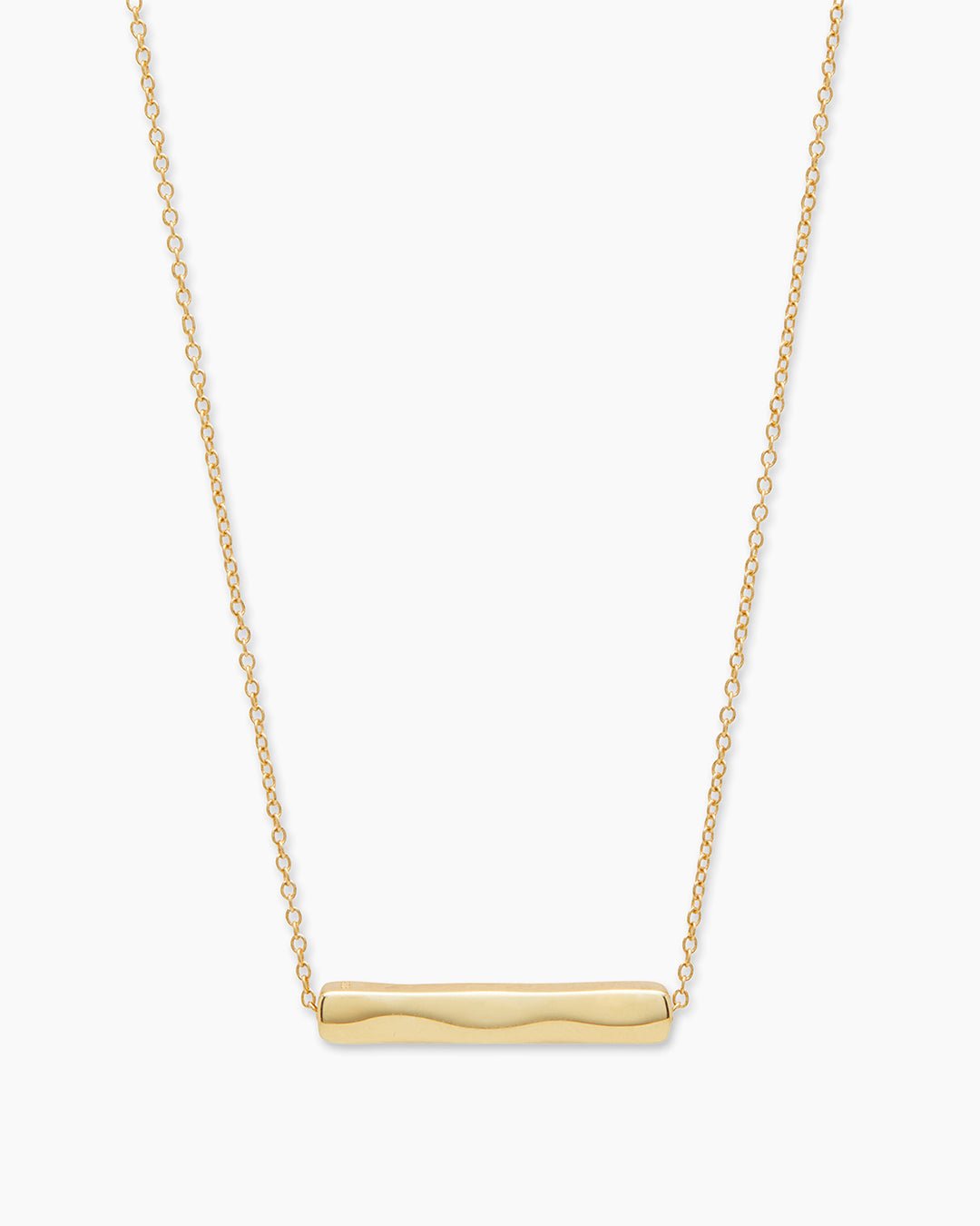 18k Gold Plated engravable Necklace || option::18k Gold Plated